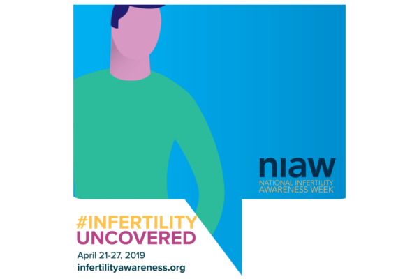 NIAW: National Infertility Awareness Week; #infertilityuncovered April 21-27, 2019 infertilityawareness.org